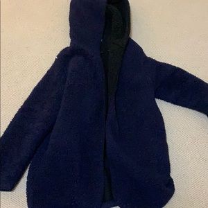 Fuzzy oversized sweater/cardigan